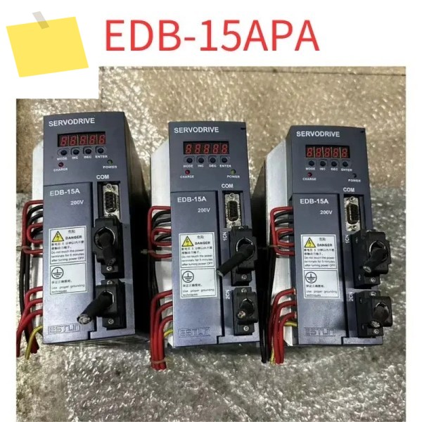 중고 서보 드라이버 EDB-15APA 1.5KW 200V 테스트 OK 제품 이미지