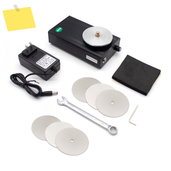 전기 나이프 샤프너, 조각 칼, 연마 빠우 기계, 직경 70mm, 미니 그라인딩 0-3000RPM, AC 100-240V 제품 이미지
