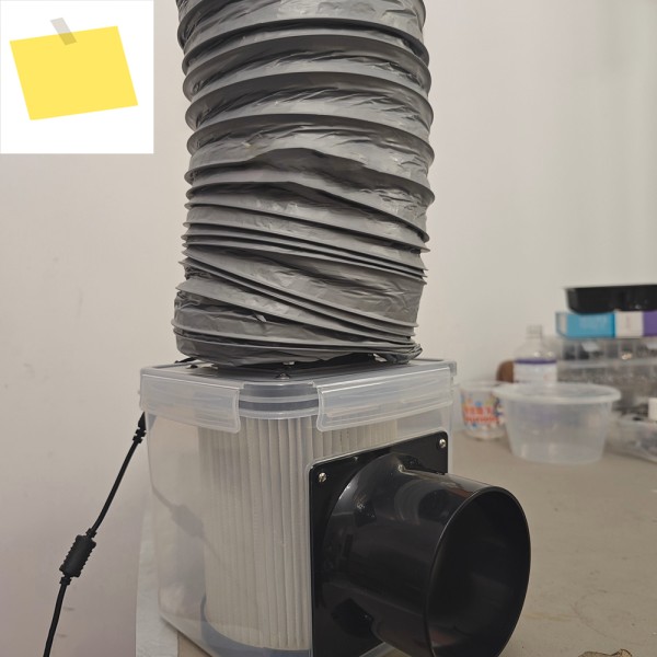옥코어목재호박금속 조각 및 연마 빠우 , 고전력 흡입 시스템용 AC 100-240V 데스크탑 집진기 제품 이미지