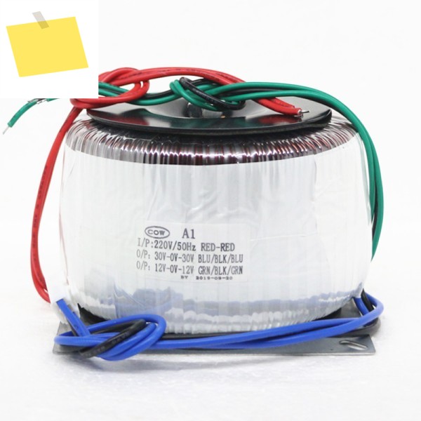 듀얼 오디오 링 암소 변압기 도란스 전력 증폭기 보드 전원 공급 장치, 500W AC 절연 파이어 220V 턴, 제품 이미지