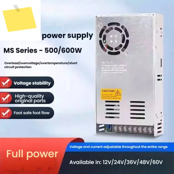MS 시리즈 500W 조절식 스위칭 전원 공급 장치 220V에서 12V24V36V48V DC 변압기 도란스 20A40A 제품 이미지