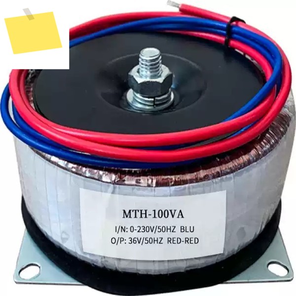 100W 86 스테퍼 모터 드라이브 전원 공급 장치, 순수 구리 고전력 링 절연 변압기 도란스 , 380V 바닥 난방 전용 제품 이미지