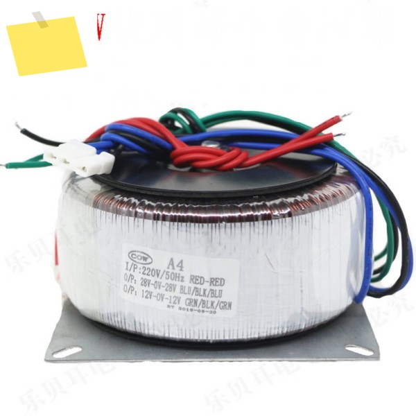 220V 듀얼 오디오 링 황소 변압기 도란스 20V22V24V26V30V 절연 화재 제품 이미지