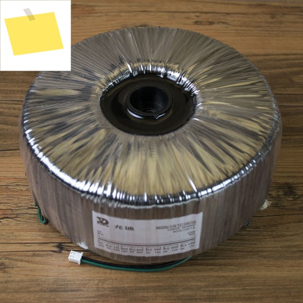 고전력 토로이달 변압기 도란스 1200W, 220V에서 이중 56V로, 두 세트+단일 순수 구리선 3개 제품 이미지