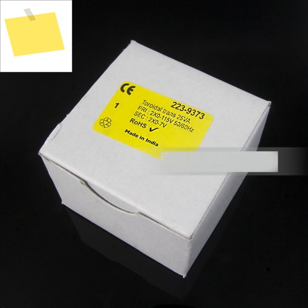 더블 7V 25W 새제품 수입 TALEMA 사각 PCB 용접판 실링 트랜스포머 제품 이미지