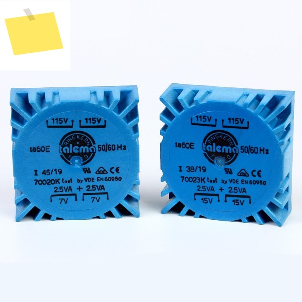 Talema 5W 듀얼 7V 9V 12V 수입 링 변압기 도란스 , 발열 용접 플레이트 암소 제품 이미지