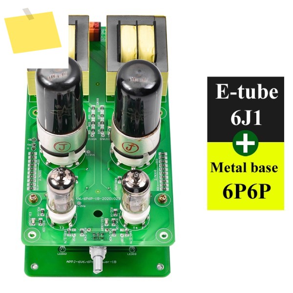 6J1+6P6P 6V6 단일 종단 전자 튜브 증폭기 키트, 담낭 DIY 구성 요소 제품 이미지