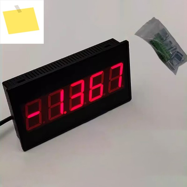 산업용 1.5인치 5자리 LED 디스플레이 모듈, RS485 통신, Modbus RTUASCII 프로토콜, 10-36V 광전압 지원 제품 이미지