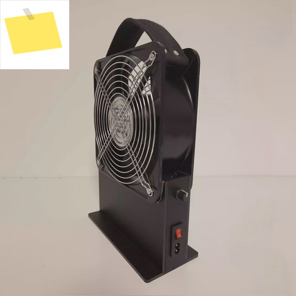 욕실, 창턱, 용접 연기 추출용 AC 220V 다목적 환풍기, 수직 및 슬림 디자인 제품 이미지
