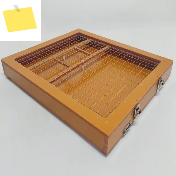 전문 솔더 스키밍 트레이 - 300x250mm 강철 메쉬 크기 PCB 재작업, DIP 납땜, 부품 리드 수집용 제품 이미지