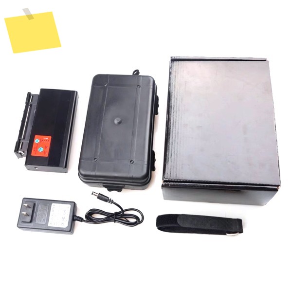 리튬 배터리 광섬유 케이블 접속기, 5200mAh 풀 메탈 바디, 외부 수축 튜브 히터 및 온도 조절 기능 포함 제품 이미지