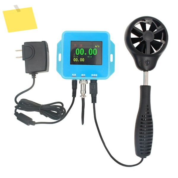 휴대용 고정밀 임펠러 풍속계, 4~20mA, 0~10V, RS485 대형 센서 제품 이미지