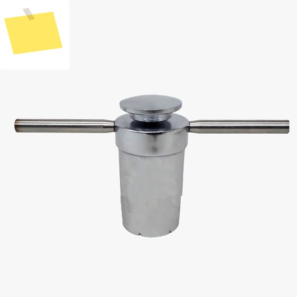 45504580mm 원형 암면 샘플러 - 불연성 미네랄 울 준비용 스테인리스 절단 도구 제품 이미지