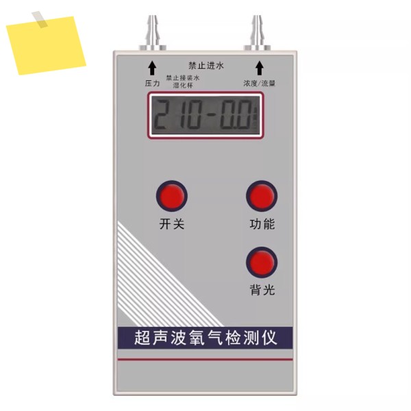 휴대용 초음파 산소 분석기 RP-01 - 기계용 농도, 유량, 압력 테스터 영어 버전 제품 이미지
