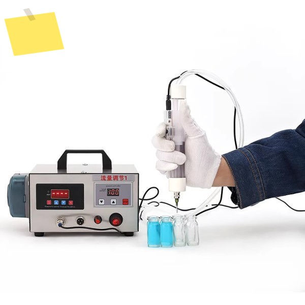 AC 220V 휴대용 전기 액체 충전 기계 – 소형 병용 자동 연동 펌프 디스펜서, 정확하고 누수 방지 기능 제품 이미지
