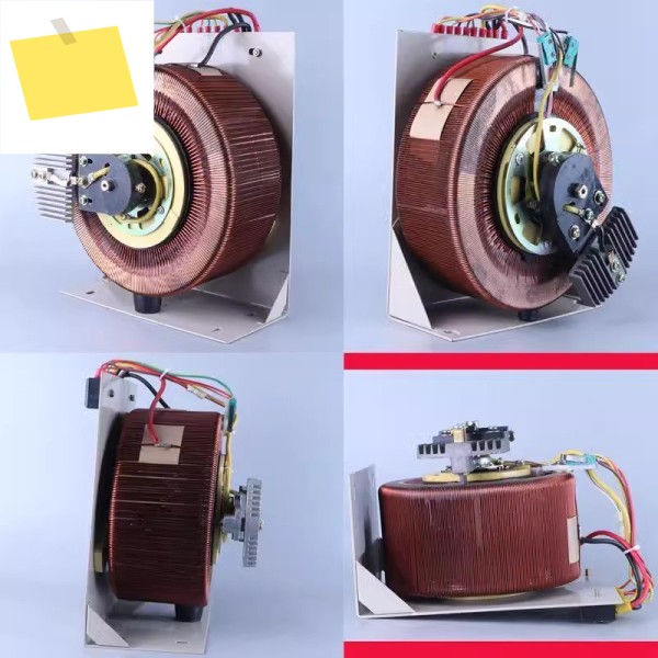 전압 조정기 단상 접점 자동 연결 TBB-5000W AC 전원 공급 장치, 0-250V 가능한 변압기 도란스 , 제품 이미지