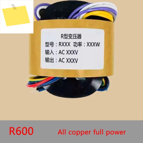 R600 시리즈 400W 650VA 전원 공급 장치 220V 380V에서 110V 변환 순수 구리 절연 변압기 도란스 제품 이미지