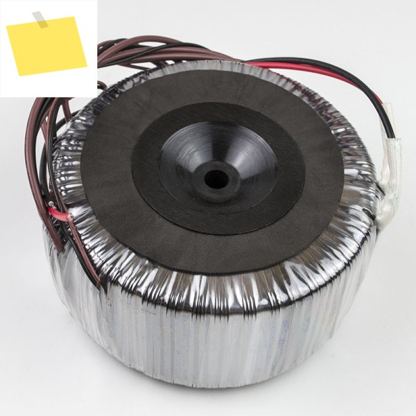 500W A 코어 입력 220V 출력 2 세트, 이중 24V, 단일 고전력 순수 구리 와이어 토로이달 변압기 도란스 제품 이미지