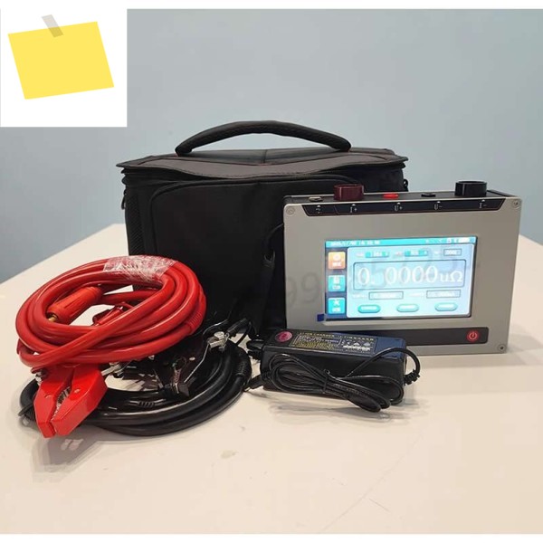 휴대용 100A200A 루프 저항 테스터 스마트 리튬 배터리 회로 차단기 접촉 표면 제품 이미지