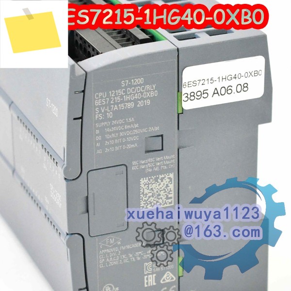 새제품 6ES7215-1HG40-0XB0 CPU PLC S7 1200 1215C 제품 이미지