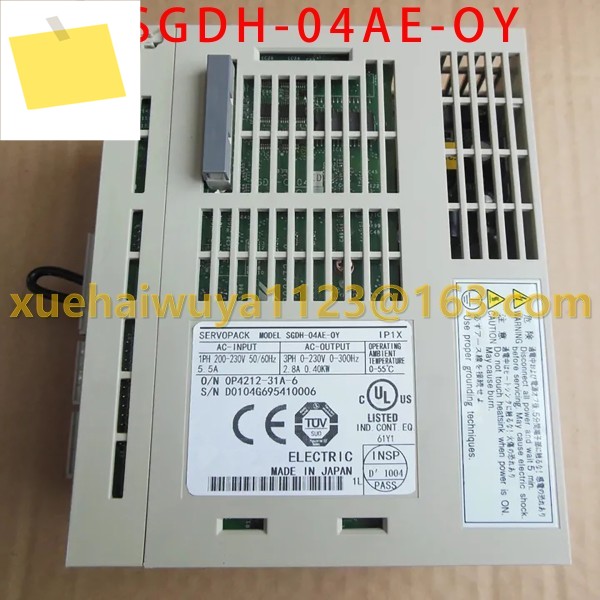 Bran-new SGDH-04AE-OY 서보 드라이버 제품 이미지