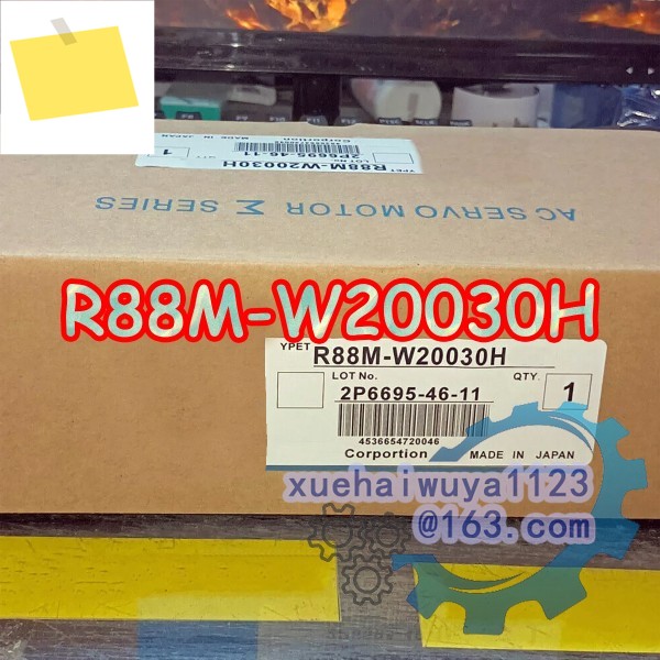100% 신품 R88M-W20030H AC 서보 모터 박스 내 제품 이미지