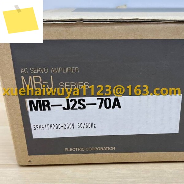 100% 밀기울 새 제품 MR-J2S-70A 박스 AC 서보 드라이버 제품 이미지