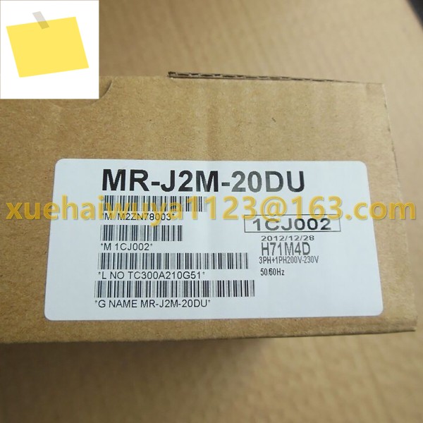 완전히 신품 서보 드라이버 MR-J2M-10DU 제품 이미지