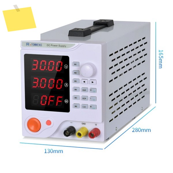 eTOMMENS 3자리 디스플레이 eTM-152 DC 조정형 스위칭 전원 공급 장치 eTM-155eTM-305AeTM-3010eTM-605eTM-1003eTM-1502 제품 이미지