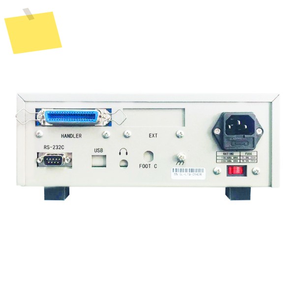창카이 디지털 LCR 미터 CKTL10 인덕턴스 주파수 50Hz-10KHz 인터페이스 Rs232C UsBHOST, 핸들러 포함 제품 이미지