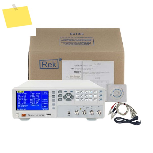 Rek RK2830 LCR 디지털 브리지 테스터 주파수 50Hz-10kHz, USB RS232C 인터페이스가 있는 2VA 제품 이미지