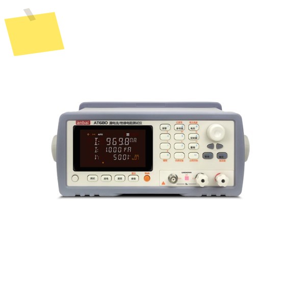 Applent AT680 캐패시터 커패시터 누설 전류 테스터 범위 1nA~20mA, 저항 1kΩ~325GΩ 제품 이미지