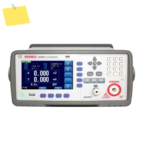 Applent AT9210 종합 안전 테스터, AC DC HIPOT 측정 범위 0.1MΩ-10GΩ 제품 이미지