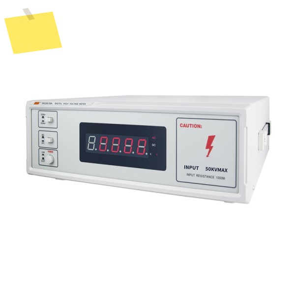 Rek RK149-50A AC DC 고전압 디지털 미터 범위 1.000~50.000kV, 최대 입력 50KV 벤치 제품 이미지