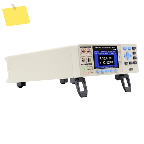 Chuangkai CKT3563 데스크탑 배터리 테스터 저항 3KΩ 전압 60V 인터페이스 핸들러 RS-232485 이더넷 LCD TFT 디스플레이 제품 이미지