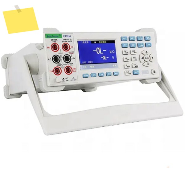 East Tester ET3255 DC 1000V 10A AC 750V 저항 200MΩ 커패시턴스 5 12 자리 디지털 벤치탑 멀티미터 제품 이미지
