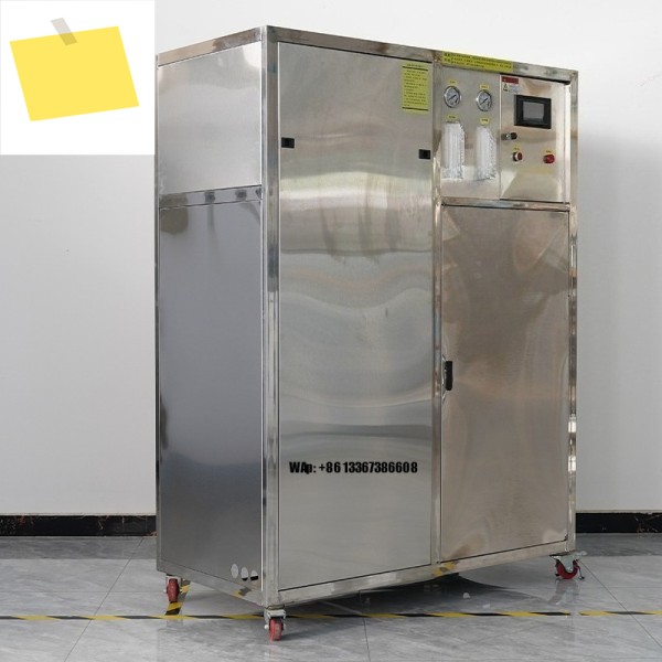 산업용 스테인리스 스틸 RO 정수 시스템 펌프 포함, 시간당 500리터, 220V - 수처리 플랜트용 제품 이미지