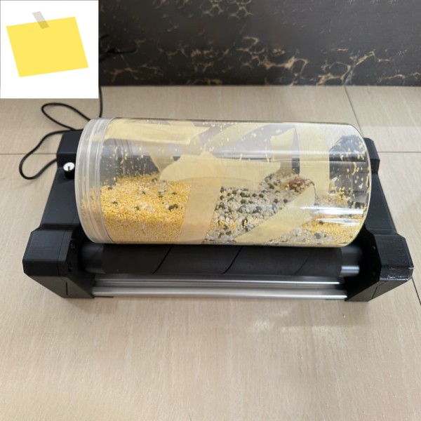 다기능 전동 텀블러 광택기 – 1.5L 용량, 0-540 RPM 속도 조절 가능, 비즈 및 소형 부품용 제품 이미지