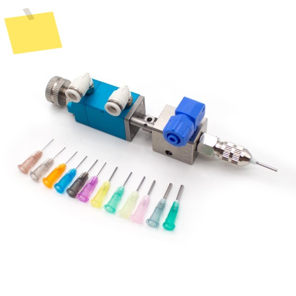 QLH-21A 공압 정밀 골무 분배 밸브 UV 접착제 디스펜서 0.01ml Y 제품 이미지