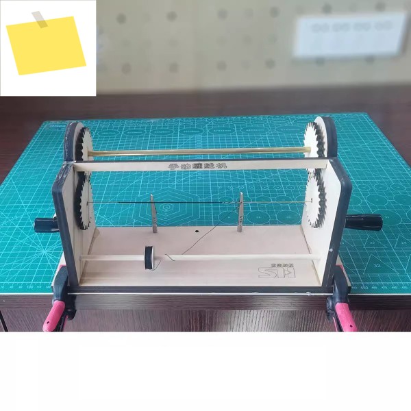 DIY 수동 와인딩 머신 취미 모델 선박 도구, 스탠딩 리깅 로프 제작 키트용 제품 이미지