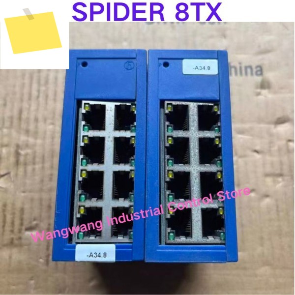 중고 테스트 완료, 네트워크 스위치 SPIDER 8TX 제품 이미지