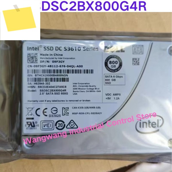 신품 800GB 엔터프라이즈급 2.5인치 SATA 인터페이스 솔리드 스테이트 드라이브, SSDSC2BX800G4R 제품 이미지