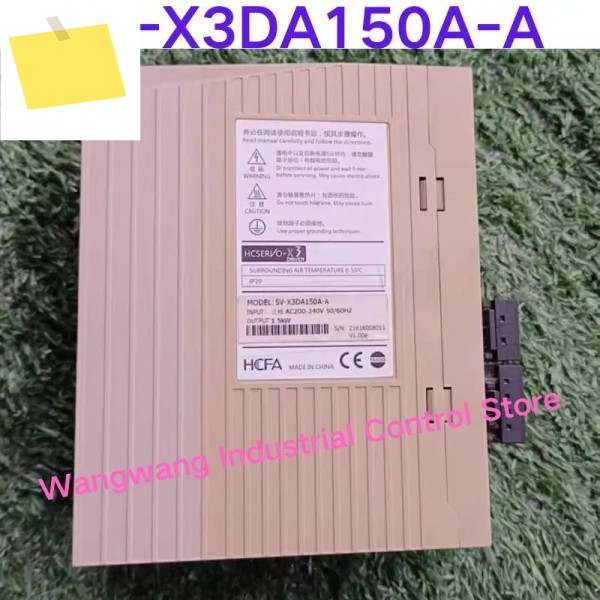 중고 테스트 완료; 서보 드라이브 SV-X3DA150A-A 제품 이미지