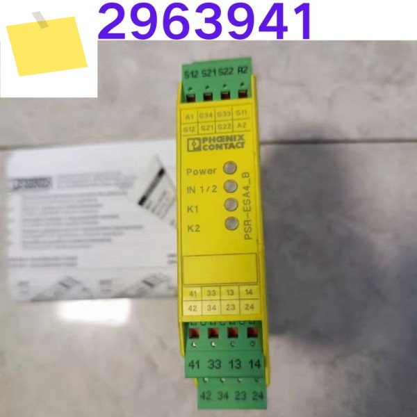 신품 2963941 안전 릴레이 PSR-SPP-24UCESA43X11X2B, 은 문의하세요 제품 이미지