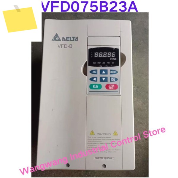 중고 테스트 OK, VFD075B23A 주파수 변환기 제품 이미지