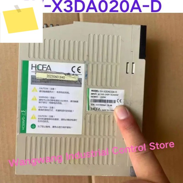 중고 테스트 완료, 서보 드라이브 SV-X3DA020A-D 제품 이미지