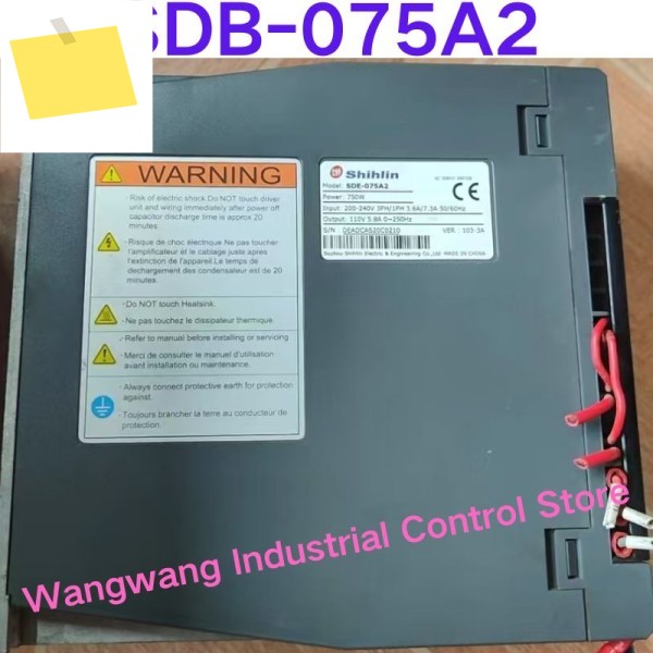 중고 테스트 OK, 서보 드라이브 SDB-075A2, 전력 750W 제품 이미지