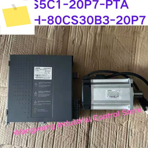 중고 테스트 OK, 750w 서보 세트 DS5C1-20P7-PTA,MS6H-80CS30B3-20P7 제품 이미지