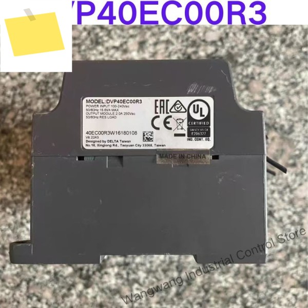 중고 테스트 OK, DVP40EC00R3 프로그래머블 컨트롤러 제품 이미지