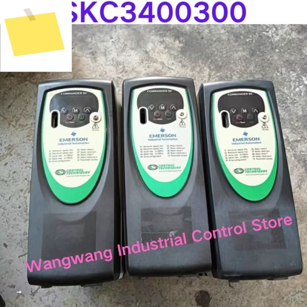 중고 테스트 OK, 주파수 변환기 SKC 3400300 삼상 380V 3KW 제품 이미지